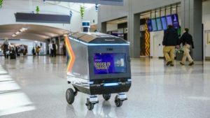 Fully Autonomous Delivery Robots Roam CVG Airport