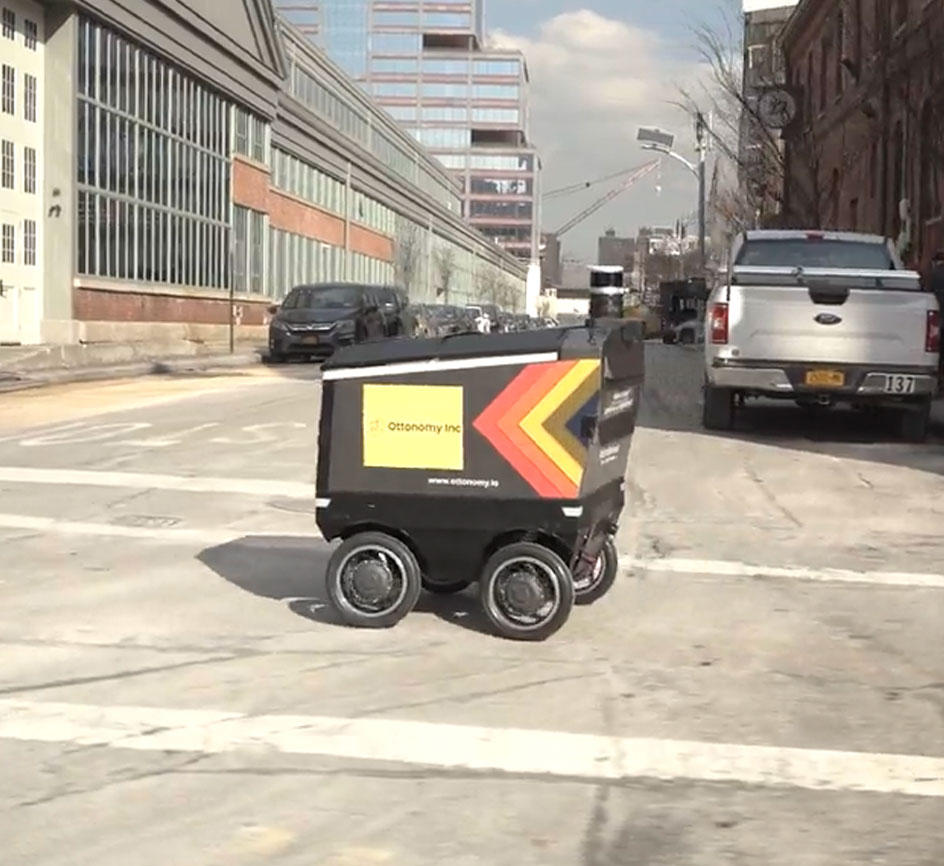 Ecommerce Package Delivery - Delivery Robot