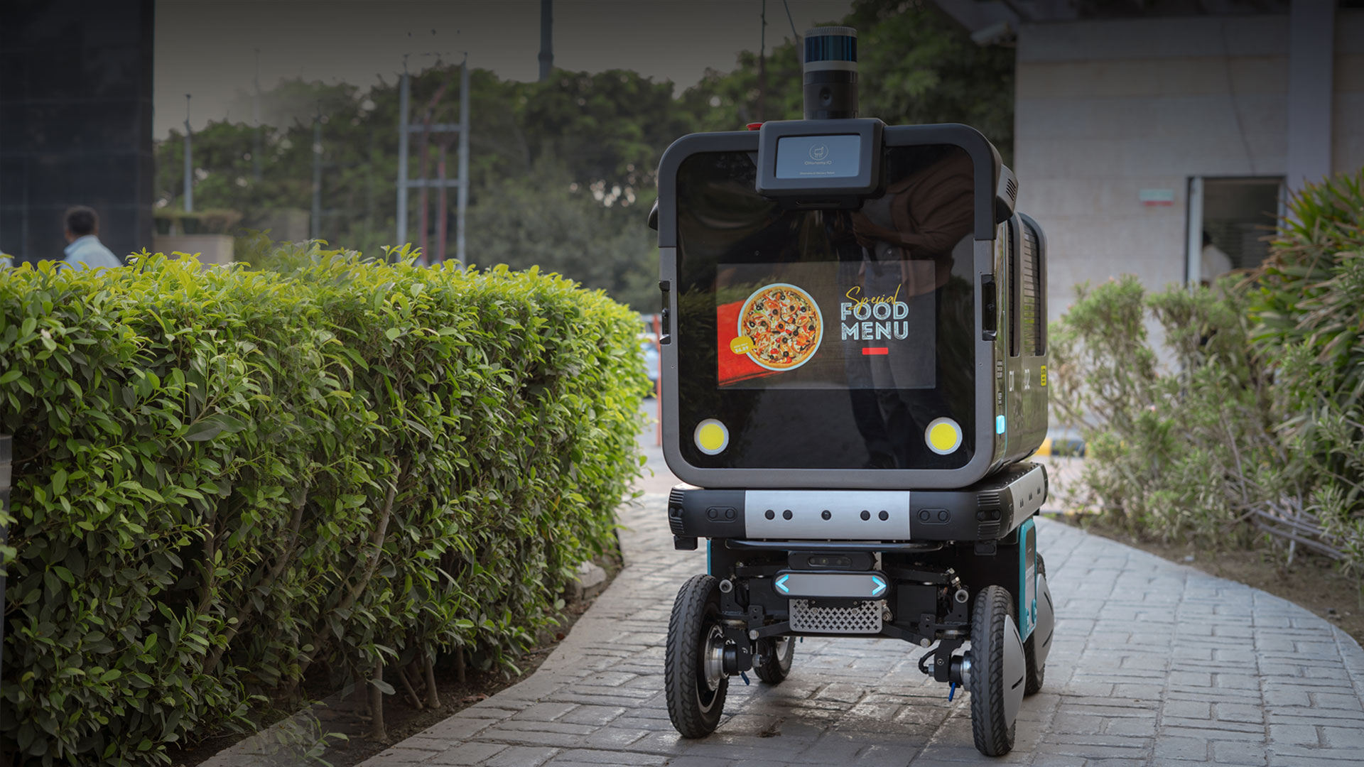 Contactless Delivery.
Anytime. Anywhere. - Delivery Robot