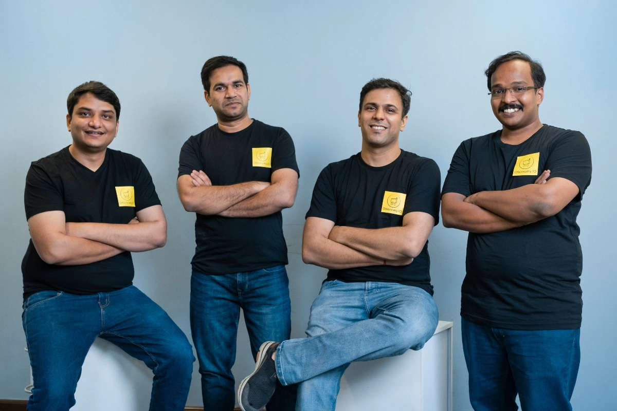 Ottonomy.IO co-founders Hardik Sharma, Ashish Gupta, Ritukar Vijay and Pradyot Korupolu (from left to right).